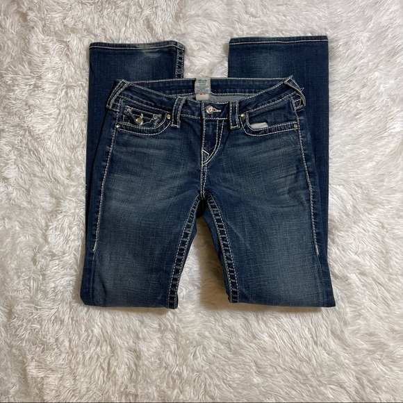 True Religion Disco Becky Big T Blue Jeans - Picture 3 of 11